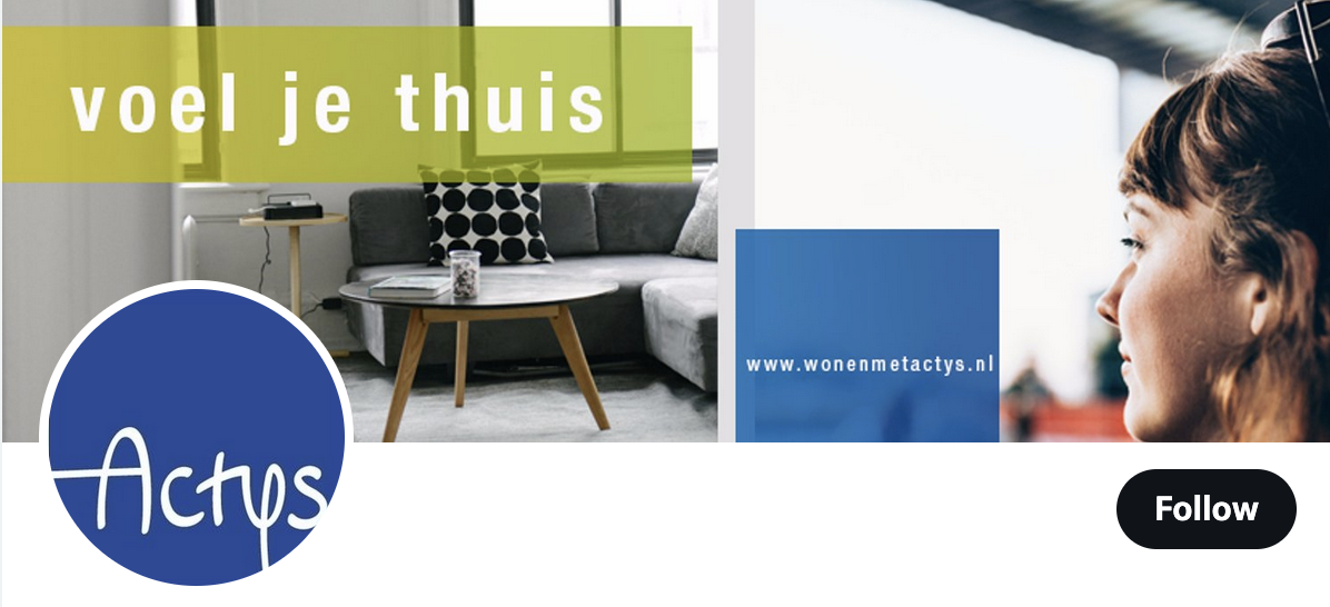 Wonen met actys blauwe kei verhaal